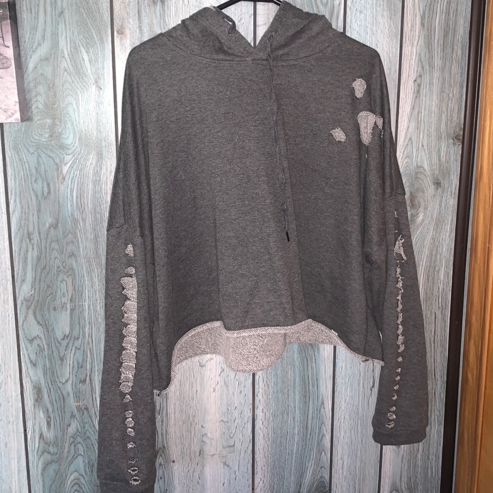 Crop sweater